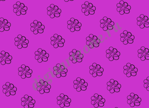 Цветы на фиолетовом