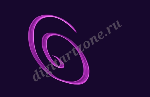 Фиолетовый дым Узоры 1