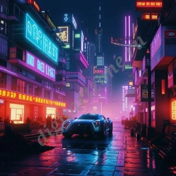 Город киберпанк 2