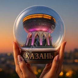 Казань в колбе