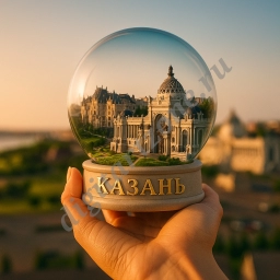 Казань в колбе