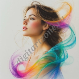 Радужные линии