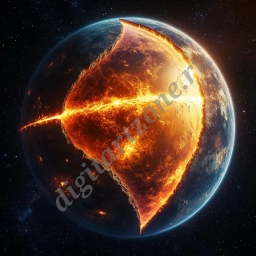 планеты в разрезе