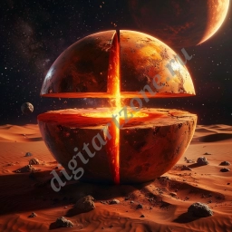 планеты в разрезе