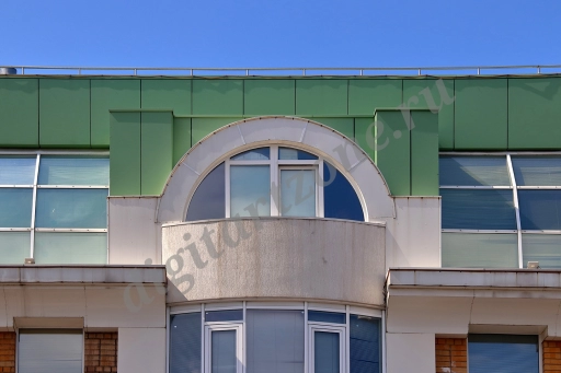 Балкон в необычном стиле