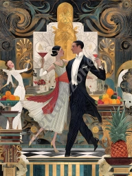 Подборка картин из светской жизни высшего общества