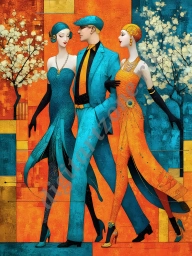 Подборка картин из светской жизни высшего общества