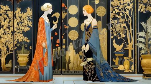 Подборка картин из светской жизни высшего общества