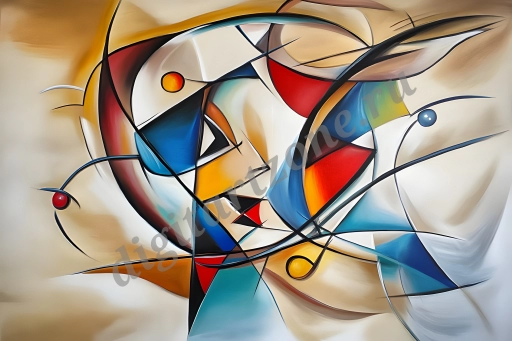 Абстрактные композиции на музыкальную и танцевальную темы