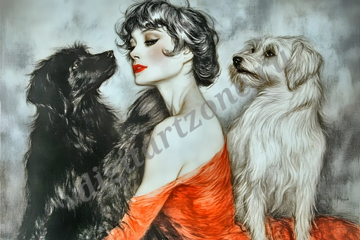 Красивые женщины в доме и на улице