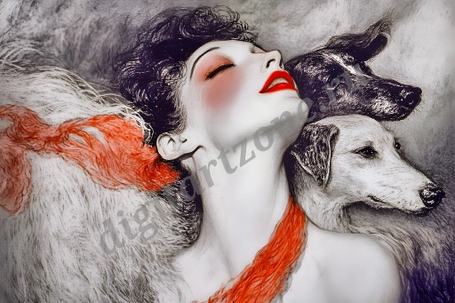 Красивые женщины в доме и на улице