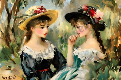 Сцены из жизни и пейзажи в стиле художника Марселя Дифа