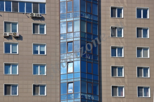 Стена современного дома