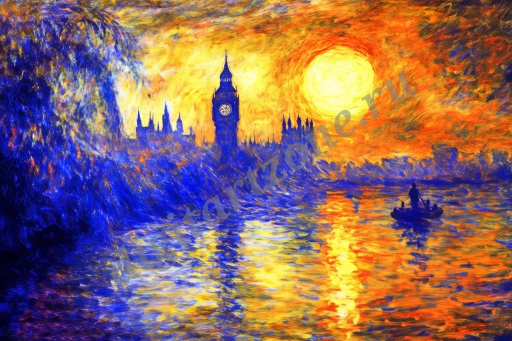 Картины в стиле Клода Моне