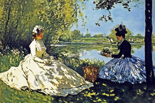 Картины в стиле Клода Моне