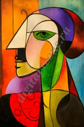 Портреты в стиле Пабло Пикассо
