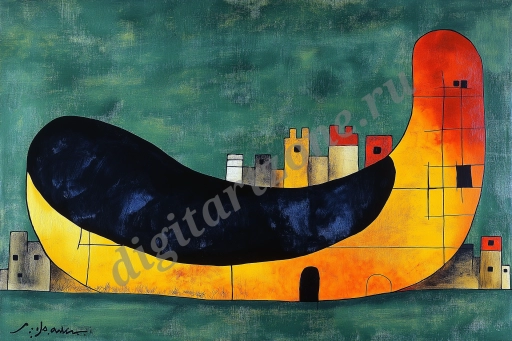 Абстрактные картины в стиле Хуана Миро