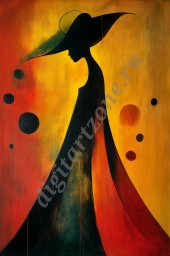 Абстрактные картины в стиле Хуана Миро