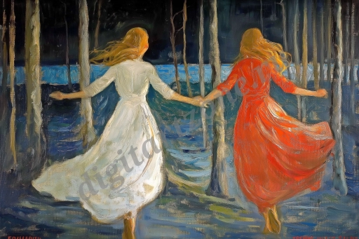 Картины в стиле художника Эдварда Мунка