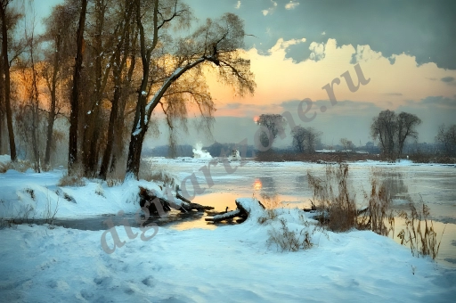 Красивые пейзажи в стиле Юлия Клевера