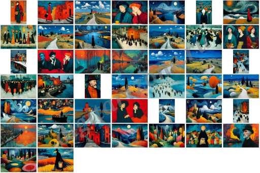 Живопись в стиле Марианны Веревкиной