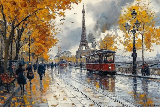 Виды Парижа, улицы Парижа