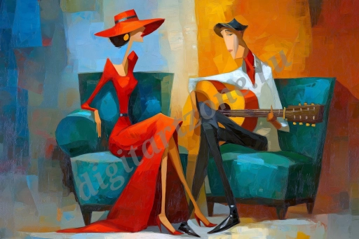 Романтические картины для печати