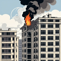Пожар в квартире