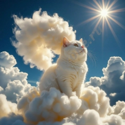 Кот в облаках