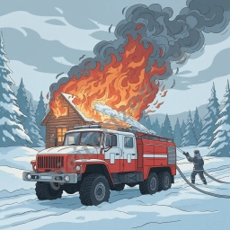 Тушение пожара