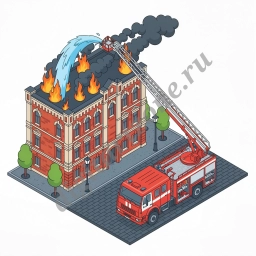 Тушение пожара