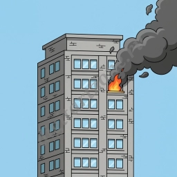 Пожар в квартире