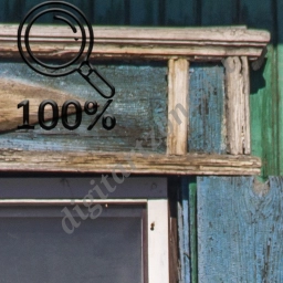 Окна старого дома