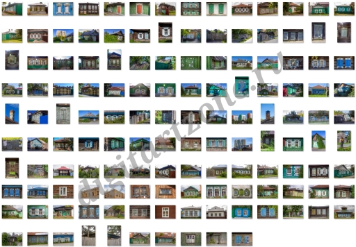 Деревенские дома (136 фото)
